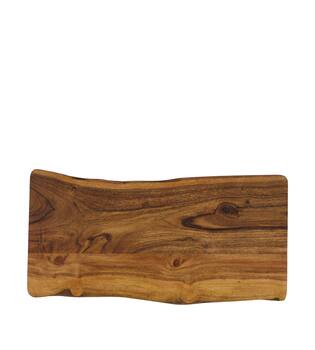 Plate rectangular acacia wood 38x18x1.5cm FSC 100% - Natural