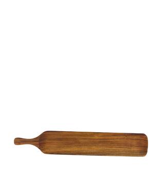 Tray acacia wood with handle 58x10x1.5cm FSC 100% - Natural