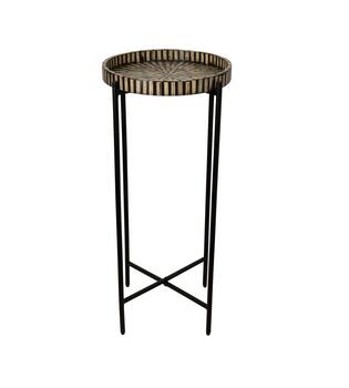 Table mdf / bamboo 38x38x86.5cm KD FSC 100%