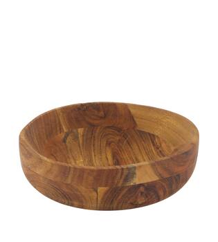 Bowl round acacia wood 22x22x6cm FSC 100% - Natural