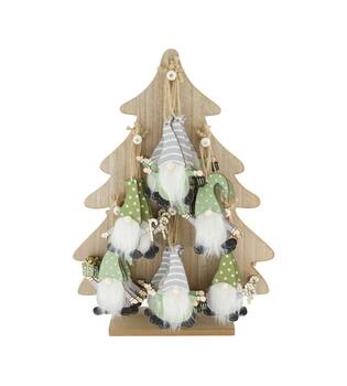 Hanger gnome mdf 3.5x1x9.5cm A3 FSC Mix 100% - Green