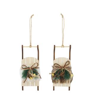 Hanger sleigh plywood 17x6.5x4cm C2 FSC Mix 100% - Natural