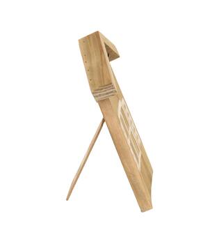 Photoframe poplar wood 16.5x21.5x3cm FSC 100% - Natural