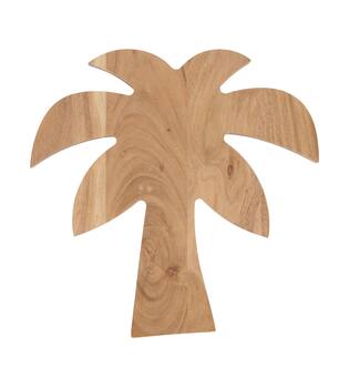Tray palm tree acacia wood 28x28x1.5cm FSC 100%