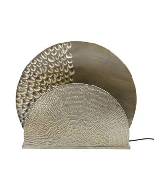 Table lamp metal 38x6x38cm